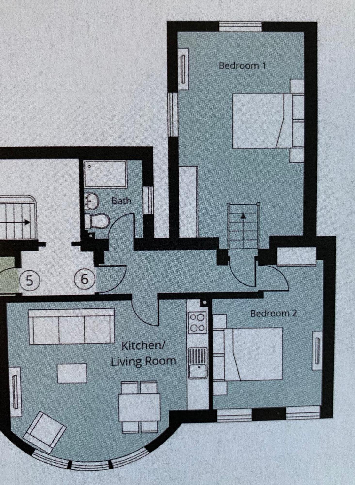 King Street Penthouse - 2 Bed Apartment Горад Грэйт Ярмут Екстериор снимка